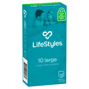 L/Styles Large Condom 10Pk