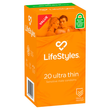 L/Styles Ult Thin Condom 20Pk
