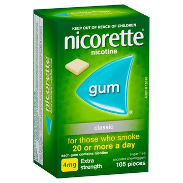 Nicorette Gum Classic 4Mg 105Pk