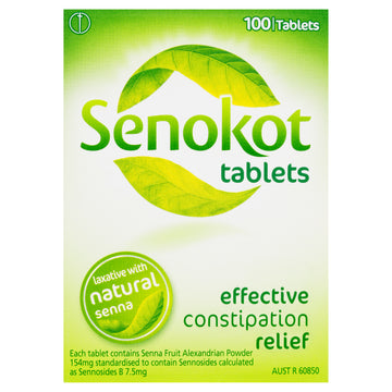 Senokot Nat 100Tab