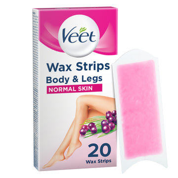 Veet Cold Wax Strips Leg 20Pk