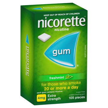 Nicorette Gum Fresh Mint 4Mg 105Pk