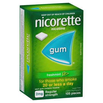 Nicorette Gum Fresh Mint 2Mg 105Pk