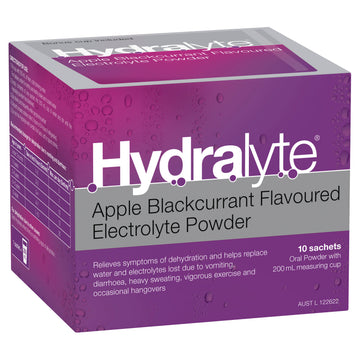 Hydralyte Pwdr Apple/Blkcurr 5G 10Bx