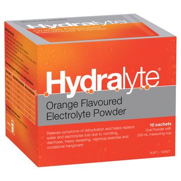 Hydralyte Pwdr Orange 4.9G 10Bx