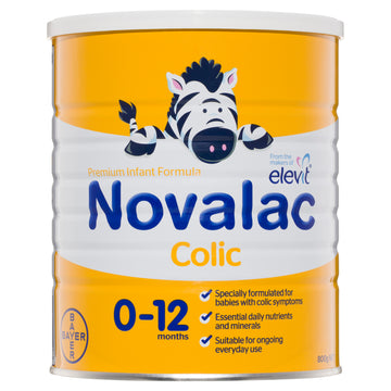 Novalac Colic Premium Infant Formula 800g 0-12 Months Baby Milk Drink Powder
