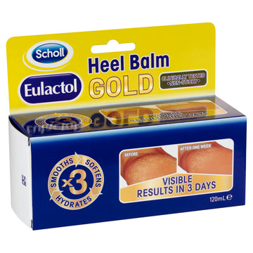 Scholl Eulactol Gold Heel Balm 120Ml