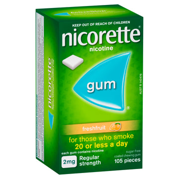 Nicorette Gum Fresh Fruit 2Mg 105Pk
