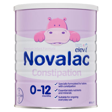 Novalac Constipation Premium Infant Formula 800g 0-12 Months Baby Milk Powder