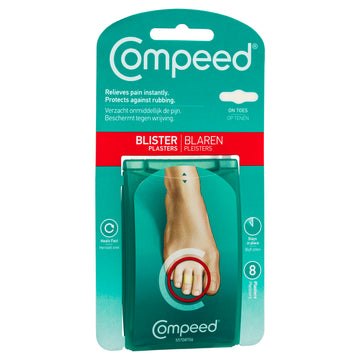 Compeed Blister On Toes Plaster 8 Pk