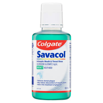 Savacol Rinse Mint Liq 300Ml
