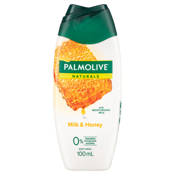 Palmolive Nat Body Wash Milk Hny 100Ml