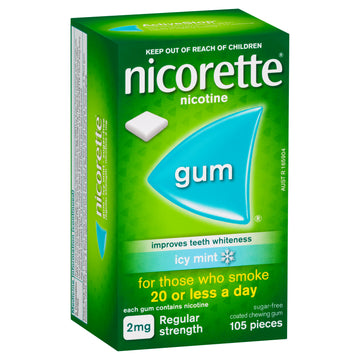 Nicorette Gum Icy Mint 2Mg 105Pk