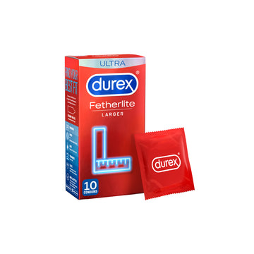 Durex Featherlite Lge Condom 10Pk