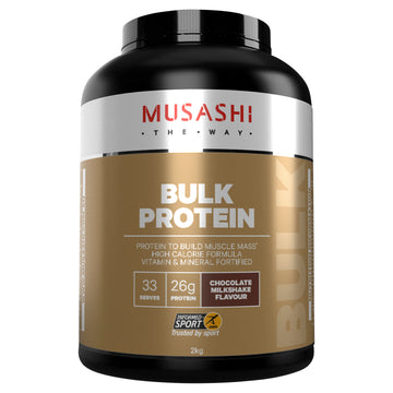 Musashi Bulk Protein Choc 2Kg