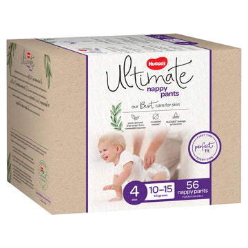 Huggies D/Pnts Ult Size4 Jmb 56Pk