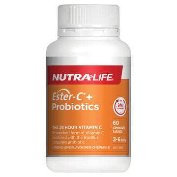 Nl Ester C Probiotics 60Tab