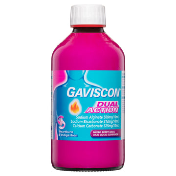 Gaviscon Dual Action Berry 600Ml