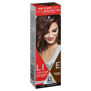 Live Colour Natural Brown New