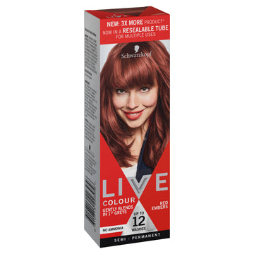 Live Colour Red Embers New