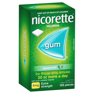 Nicorette Gum Spearmnt 4Mg 105Pk