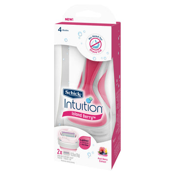 Schick Intuition Berry Razor Kit