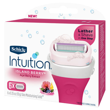 Schick Intuition Berry Razor Refill 6Pk