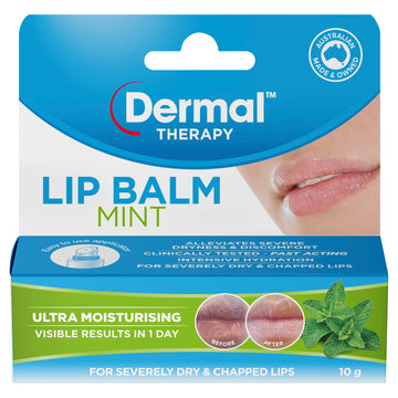 Dermal Therapy Lip Balm Mint 10G