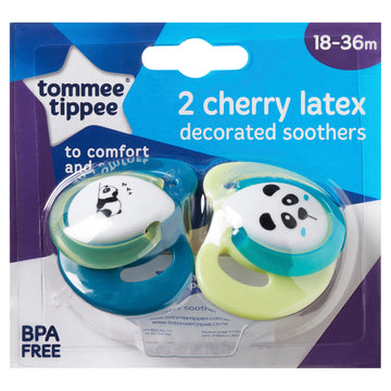 Tt Latex Soother 18-36M 2Pk