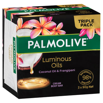Palmolive Lum Oil C/Nut Bar Soap 3Pk