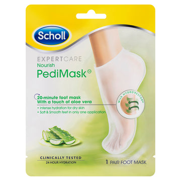 Scholl Aloe Vera Pedi Mask 1Pk