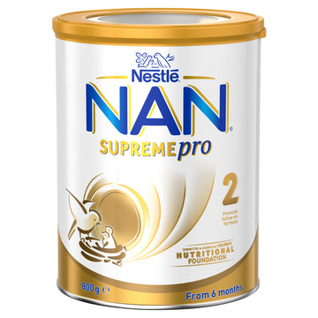 Nestle Nan Supremepro Stage 2 Premium Follow-on Formula 800g 6+ Baby Milk Powder