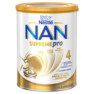 Nestle Nan Supremepro Stage 4 Premium Toddler Formula 800g 2+ Year Milk Powder