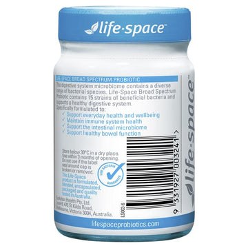 Life Space Broad Spectrum Probiotic 60 Capsules