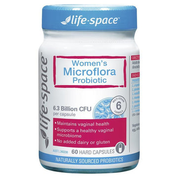 Life Space Womens Microflora Probiotic 60 Capsules