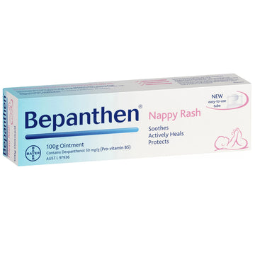 Bepanthen Ointment 100g Baby Nappy Nappies Skin Rashes Soothing Relief Cream