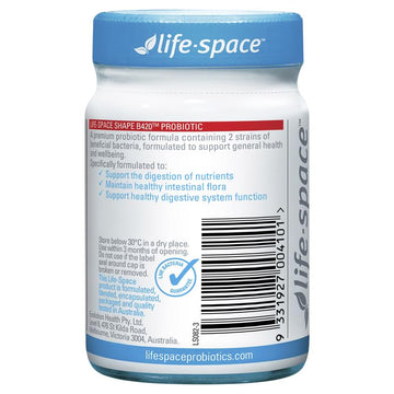 Life Space Shape B420 Probiotic 60 Capsules