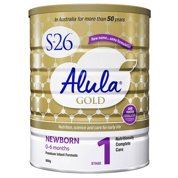 S-26 Alula Gold Newborn Stage 1 0-6 Months 900g Milk Powder Infant Baby Formula
