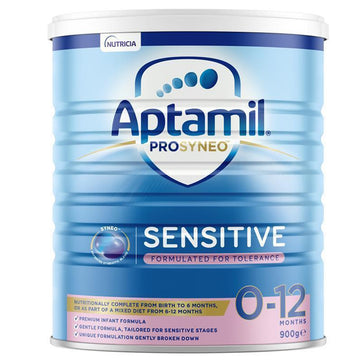 Aptamil Prosyneo Sensitive Tolerance Formula 900g 0-12 Months Baby Milk Powder