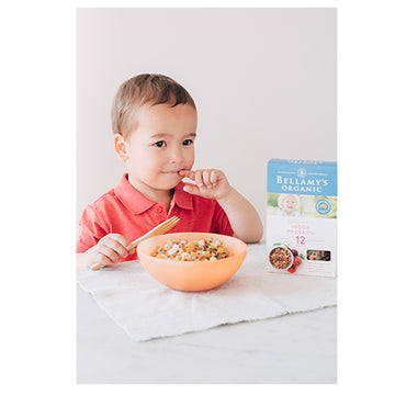 Bellamy's Organic Veggie Macaroni Pasta 175g 12+ Months Toddler No Preservatives