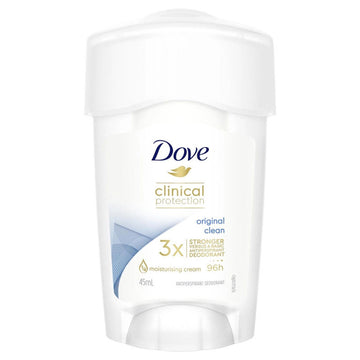 Dove Clinical Odour Protection Original Clean 96h Antiperspirant Deodorant 45mL