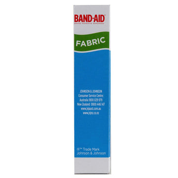 Band-Aid Fabric Full Width Pad Strips Adhesive Bandage Plaster Dressings 24 Pack