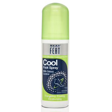 Neat Feat Cooling Foot Spray 125mL Helps Soothes Sore Controls Wetness Odour