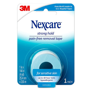 Nexcare Sensitive Skin Tape 25.4Mm Pain Free Strong Hold Adhesive First Aid