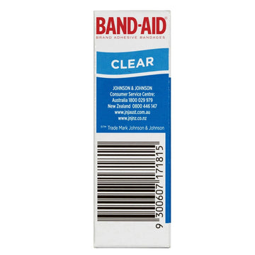 Band-Aid Clear Sterile Strips Plasters Pad Adhesive Bandages Dressings 40 Pack