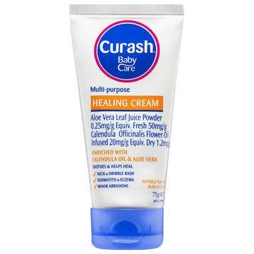Curash Babycare Multi-purpose Healing Cream 75g Eczema Minor Abrasions Relief