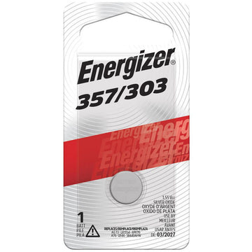 Energizer 357 Watch Battery Button Cell Batteries Zero Mercury Long Lasting