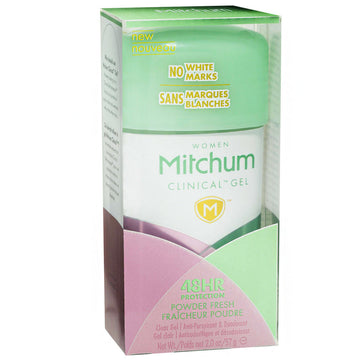 Mitchum Clinical Gel Women Powder Fresh Deodorant Antiperspirant 48H Protect 57g