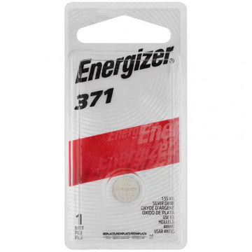 Energizer 371 Silver Oxide Button Watch Battery Batteries Power Zero Mercury