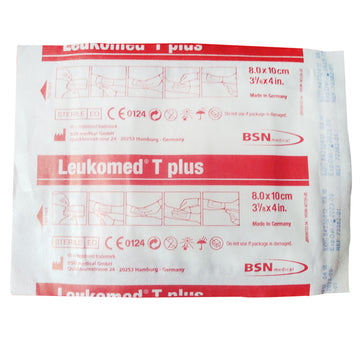 Leukomed T Plus Wound Dressing Pad Bandages First Aid Waterproof 8Cm x 10Cm